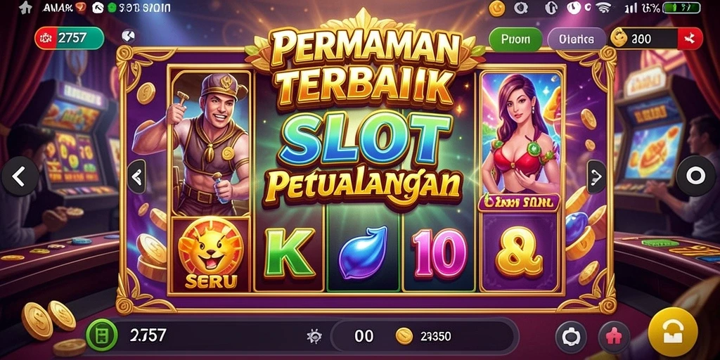 Tampilan gameplay menarik dari permainan slot 2757.