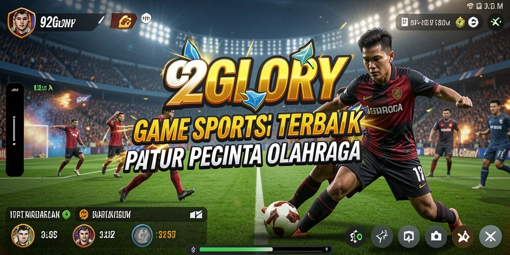 Tampilan menarik dari gameplay <strong>92GLORY</strong> saat melakukan taruhan olahraga.