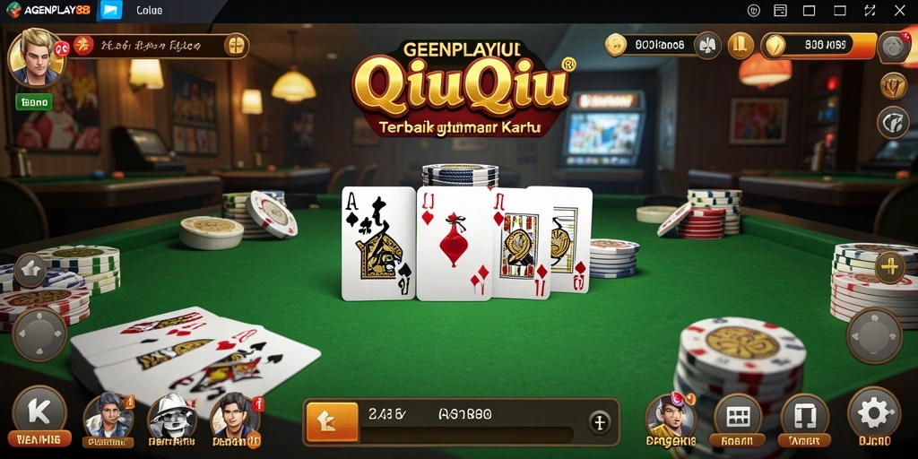 Screenshot gameplay QiuQiu yang menarik dan seru.