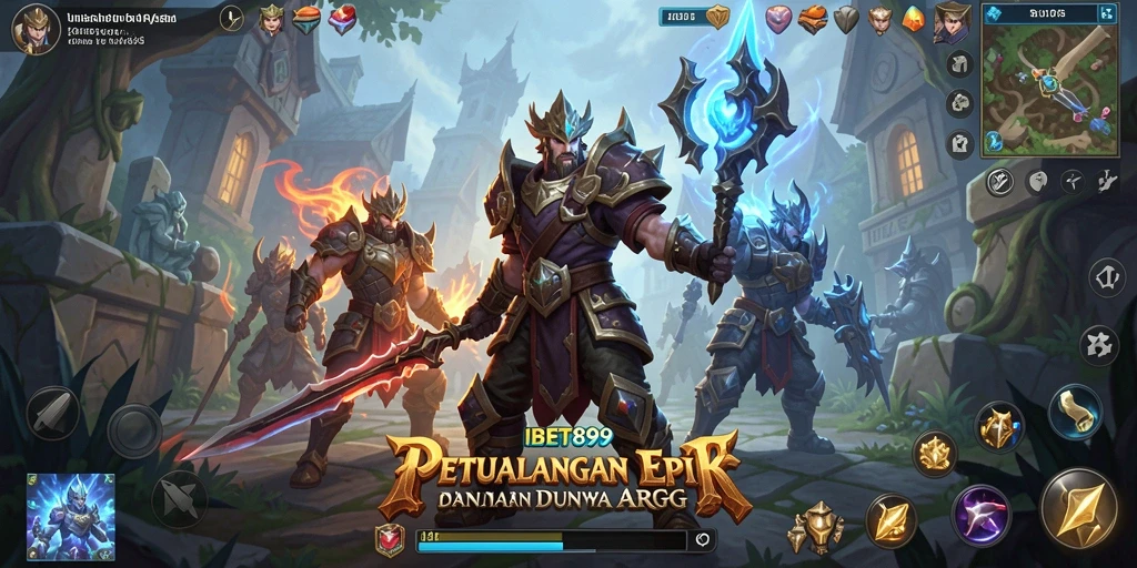 Tangkap momen epik dari gameplay ARPG di IBET899.