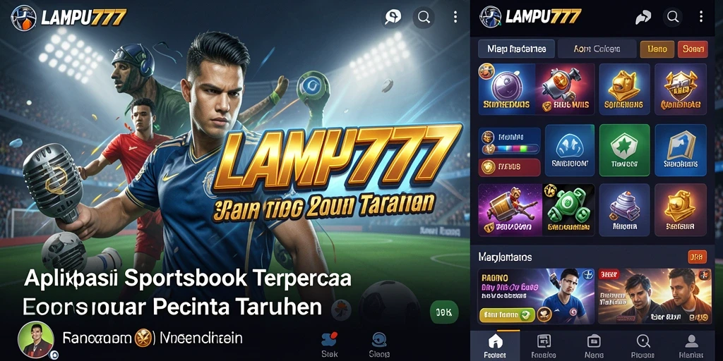 Tampilan screenshot LAMPU777 menampilkan antarmuka taruhan yang menarik.
