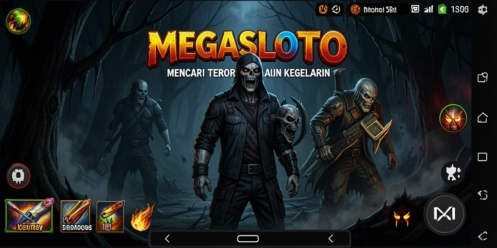 Gameplay mendebarkan di dalam kegelapan dengan makhluk menyeramkan.