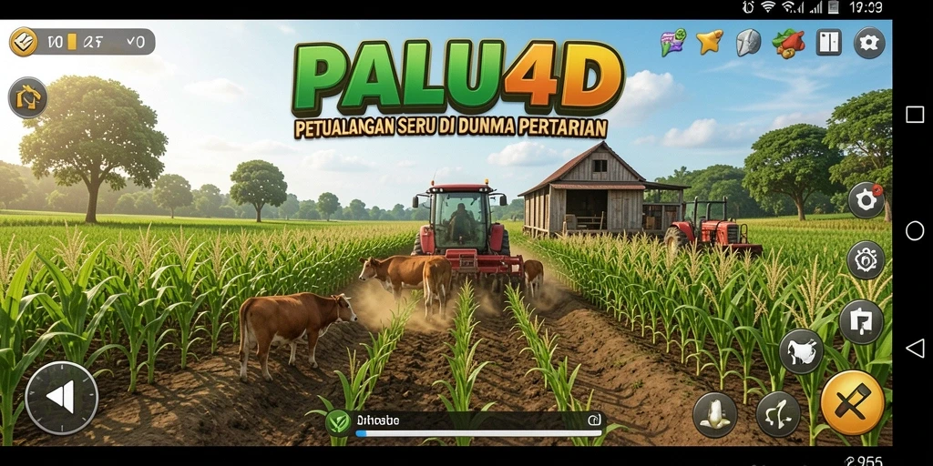 Screenshot gameplay dari PALU4D menunjukkan aktivasi pertanian yang mengasyikkan.