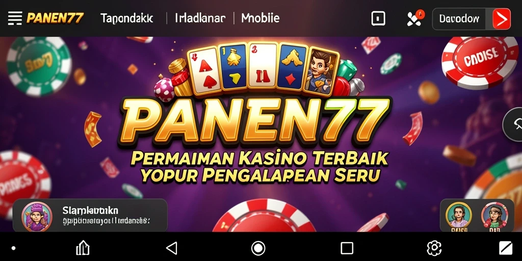 Tampilan gameplay seru dari PANEN77 dengan pengalaman Kasino yang mendebarkan.