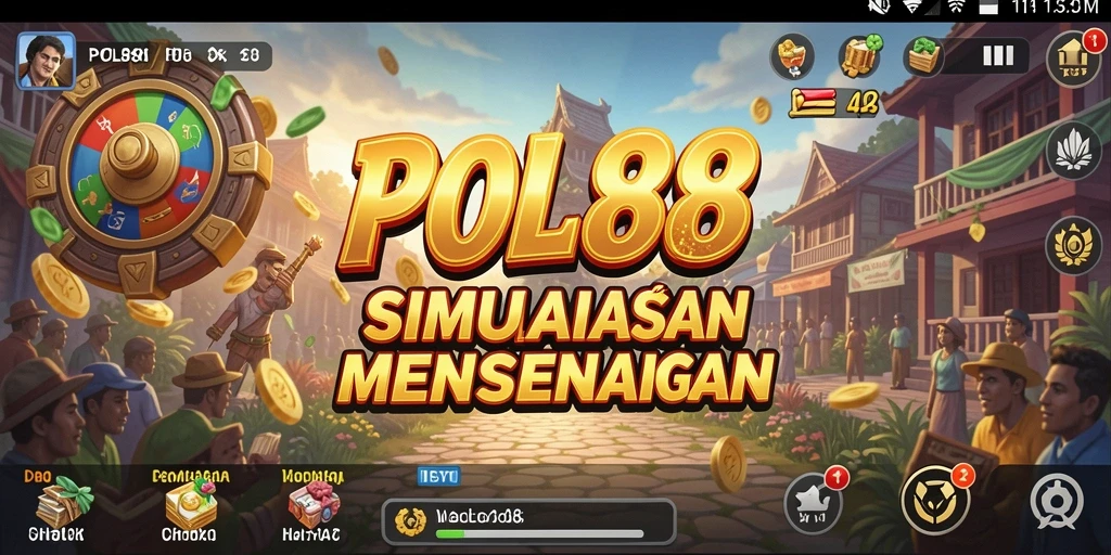 Screenshot gameplay POL88 menampilkan aksi simulasi yang menarik.