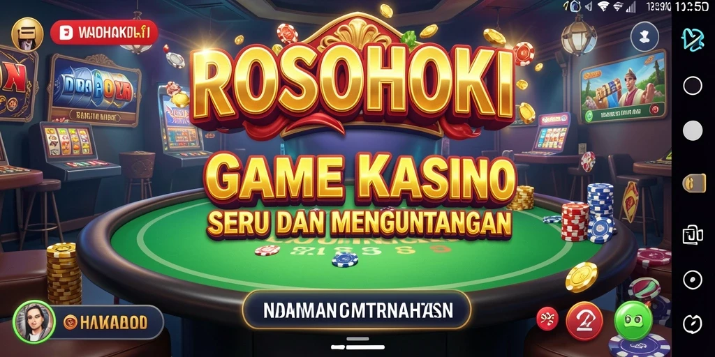 Screenshot gameplay Kasino yang seru dan penuh tantangan.