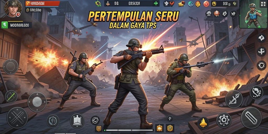 Tampilan gameplay RPOK yang seru dan mendebarkan.