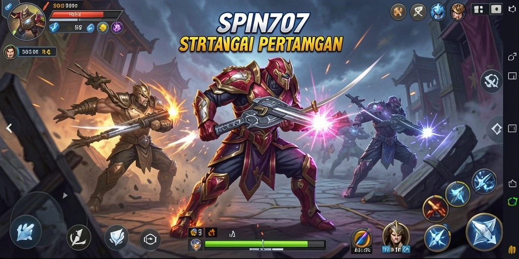 Tampilan gameplay SPIN707 yang seru dan mengasyikkan.
